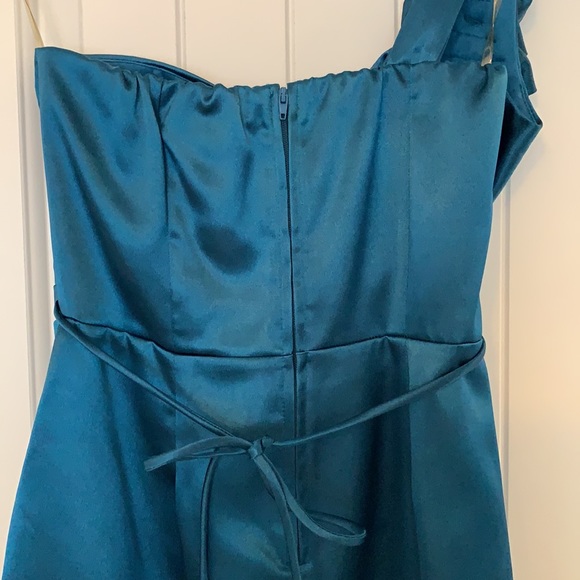 Teal Cocktail/Formal Dress - Picture 5 of 5